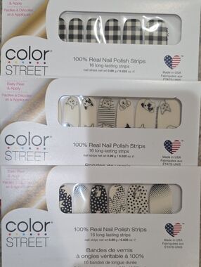 Color Street Clear Overlay Nail Polish strips